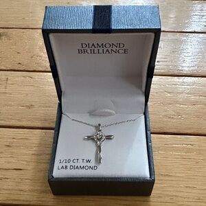 Silver Cross Necklace
